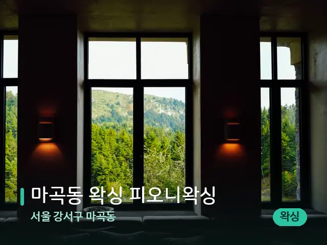 서울 강서구 마곡동 마곡동 왁싱 피오니왁싱 — 데이 스파 인테리어