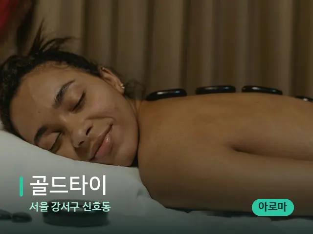 서울 강서구 신호동 골드타이 — 스파 마사지 베드